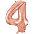40 inch-es Number 4 Számos Super Shape Fólia Lufi 40 inch-es Number 4 Számos Super Shape Fólia Lufi