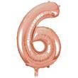 40 inch-es Number 6 Számos Super Shape Fólia Lufi 40 inch-es Number 6 Számos Super Shape Fólia Lufi