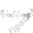 Ezüst wedding banner, 16.5x45 cm Ezüst wedding banner, 16.5x45 cm