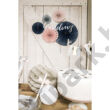Banner, wedding , ezüst 16,5*45 Banner, wedding , ezüst 16,5*45