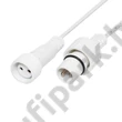 Somogyi Adapter tápkábel / toldókábel, 5m, IP44