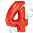 40 inch-es Number 4 Számos Super Shape Fólia Lufi 40 inch-es Number 4 Számos Super Shape Fólia Lufi