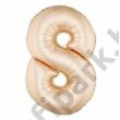 40 inch-es Number 8 Számos Super Shape Fólia Lufi 40 inch-es Number 8 Számos Super Shape Fólia Lufi