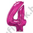40 inch-es Number 4 Számos Super Shape Fólia Lufi 40 inch-es Number 4 Számos Super Shape Fólia Lufi