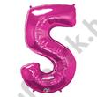 40 inch-es Number 5 Számos Fólia Lufi 40 inch-es Number 5 Számos Fólia Lufi