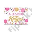 A Legjobb Kutyus Pasztell Konfettis Hűtőmágnes A Legjobb Kutyus Pasztell Konfettis Hűtőmágnes