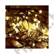 LED-es fényfüzér, 200LED, 8pr., melegfehér, kültéri LED-es fényfüzér, 200LED, 8pr., melegfehér, kültéri