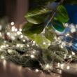 Micro LED fényfüzér, 20 hidegfehér micro LED