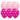 11 inch-es Pink and Berry Big Hearts Szives Lufi