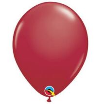 11inch-es Maroon-Bordó kerek lufi