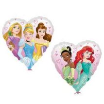 18 inch-es multi disney princess szív fó