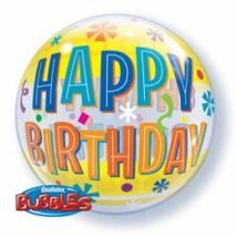 22 inch-es birthday fun&yellow bands