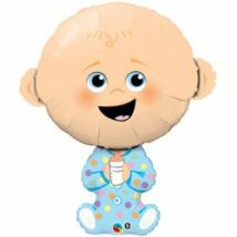 38 inch-es baby boy kisfiús fólia lufi