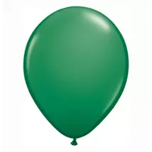 11 inch-es Green (Standard) Kerek Lufi