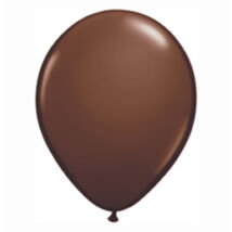 5 inch-es Chocolate Brown (Fashion) Kerek Lufi 