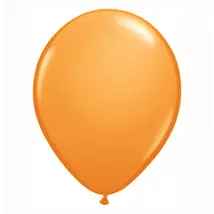 11 inch-es Orange (Standard) Kerek Lufi