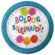 Boldog szülinapot jamboree parti tányér