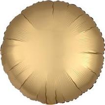 18 inch-es Chrome Arany - Gold Kerek Fólia Lufi