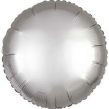 18 inch-es chrome ezüst fólia lufi