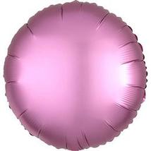 18 inch-es Chrome Mályva - Mauve Kerek Fólia Lufi