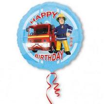 18 inch-es Fireman Sam Happy Birthday Születésnapi Fólia Lufi