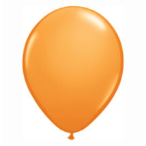 16 inch-es Orange (Standard) Kerek Lufi