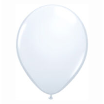 16 Inch-Es White (Standard) Kerek Lufi