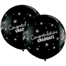 3 feet-es Congratulations Grad Sparkles Ballagási Lufi