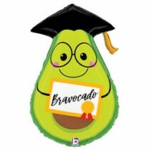 25 inch-es Bravocado ballagási fólia lufi