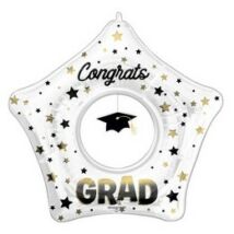 32 inch-es congrats grad csillag fólia lufi