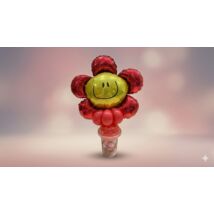 ChocoCup - Red Happy Flower