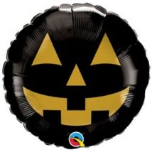 18 inch-es Jack face Black and gold hall