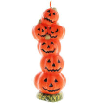 HALLOWEEN GYERTYA, TÖK OSZLOP, 19 CM