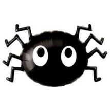 39 inch-es Fekete Pók - Spider Eyes Fólia Lufi