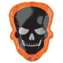 24 inch-es Halloween Skull - Koponyás Fólia Lufi
