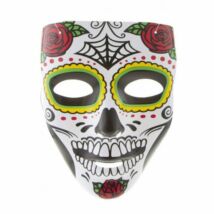 Álarc, műanyag day of the dead