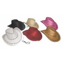 velúr cowboy kalap