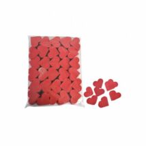piros szív papír konfetti 1 kg