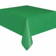 Emerald Green Műanyag Parti Asztalterítő - 137 cm x 274 cm
