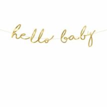 Hello Baby papír füzér