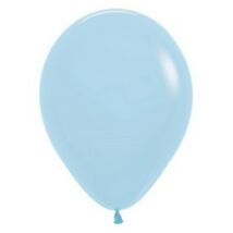 12 inch-es pastel matte blue gumi lufi