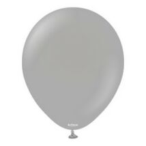 12 inch-es grey-szürke gumi lufi