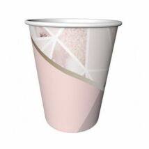 Parti pohár elegáns pink 6 db
