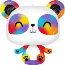 24 inch-es szivárványos panda supershape