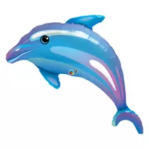 42 inch-es Delfin - Delightful Dolphin Fólia Léggömb
