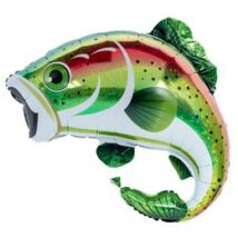 29 inch-es pisztráng-trout fólia lufi 