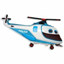 Rendőr helikopter supershape fólia lufi
