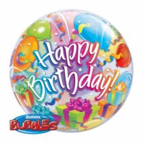 22 inch-es Birthday presents and balloons születésnapi bubble lufi