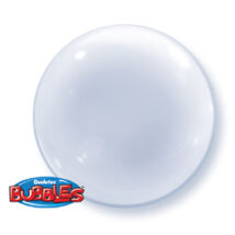 24 inch-es Clear - Átlátszó Deco Bubble Lufi