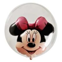 24 inch-es Disney Minnie Mouse Double Bubble Lufi